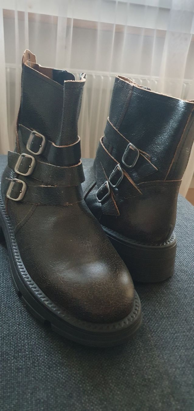 Scarpe da uomo: YOKONO Leder Stiefeletten 41, NEU – Nuovo e nell'imballaggio originale da Niederbipp venduto da fashionfuchs 6