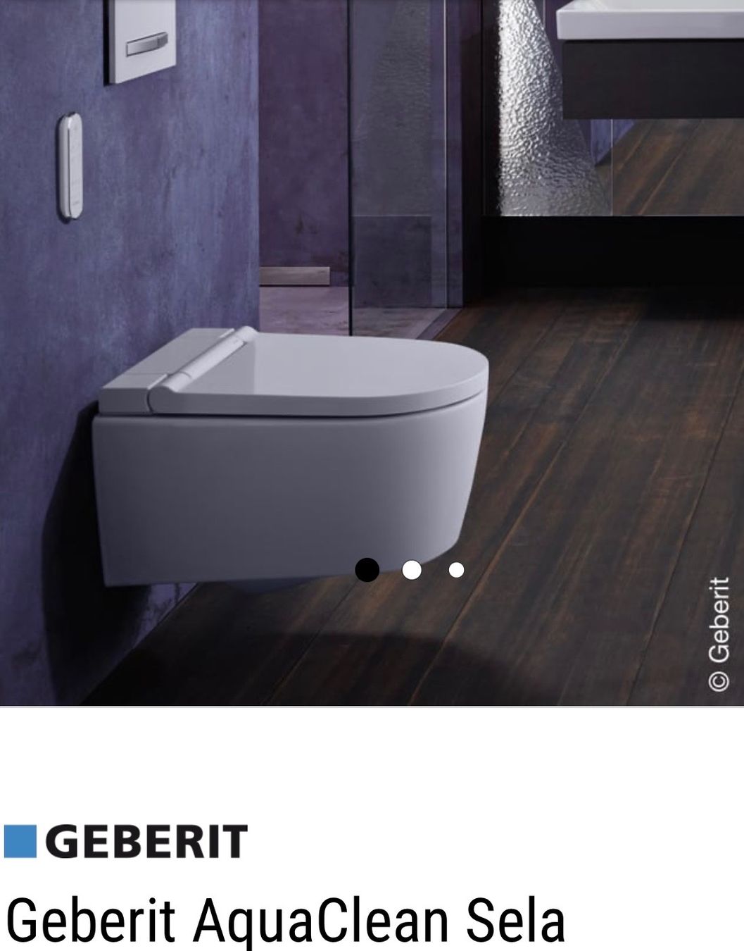 Geberit WC: Dusch-WC Geberit – Usato da Chur venduto da Marmausa