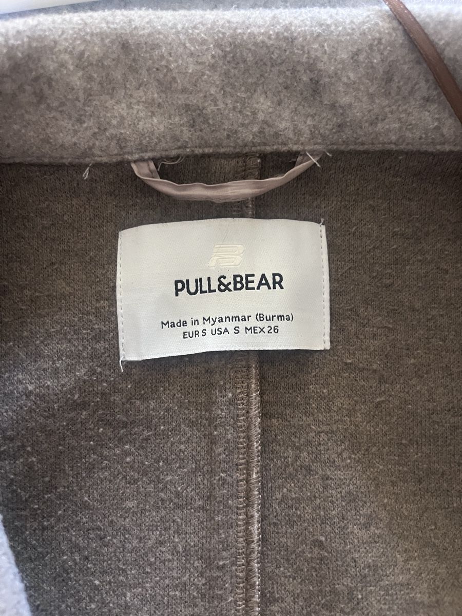 Pull&Bear Cappotti: Pull&Bear Übergangsmantel, Khaki, Grösse S – Usato da Thun venduto da de00 2