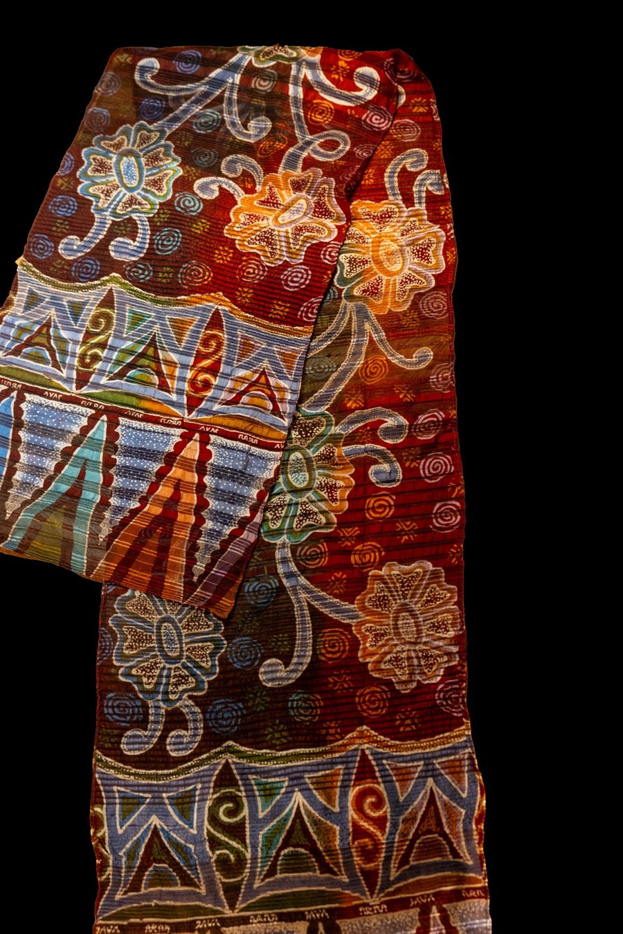 Tessuti: Batik Tulis auf strukturierter Seide – Nuovo (secondo la descrizione) da Romanshorn venduto da ras_b6lp 1