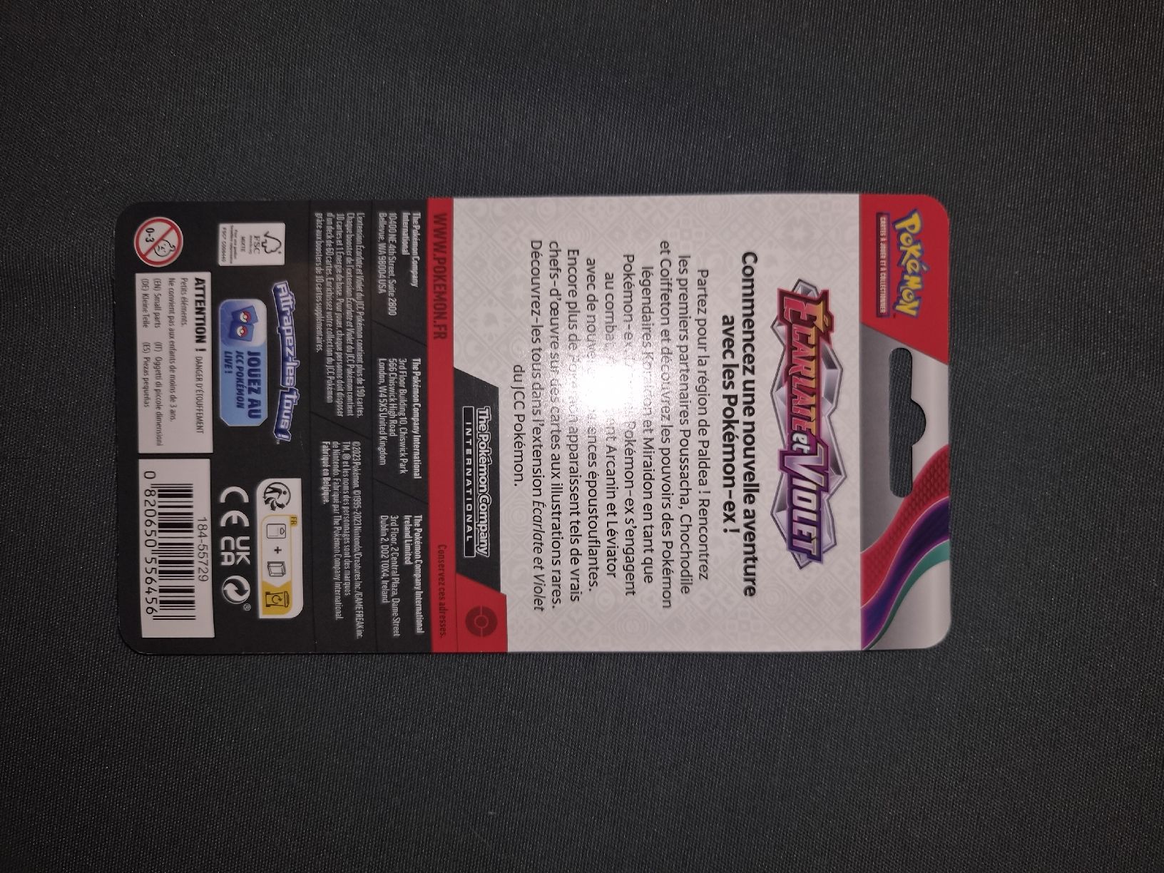 Pokémon Cartes à collectionner: Booster Écarlate et Violet Pokémon – Neuf avec emballage d'origine à Les Acacias par S.Vieira 1