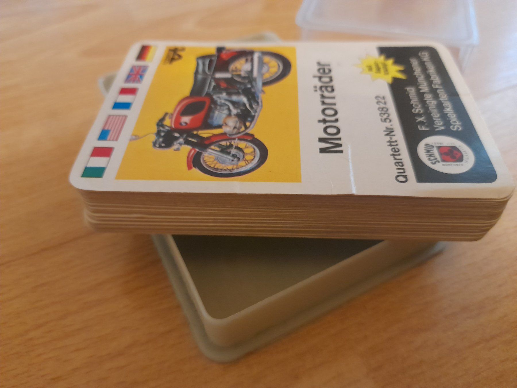 Giochi: Oldtimer Motorräder Quartett F.X. Schmid – Usato da Lustmühle venduto da chevi03 2