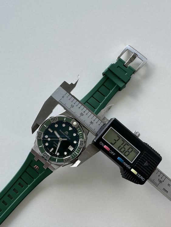 Maurice Lacroix Orologi: Maurice Lacroix Aikon Automatic, Grün, Top Zustand! – Usato da Winterthur venduto da senn-ismaili 6
