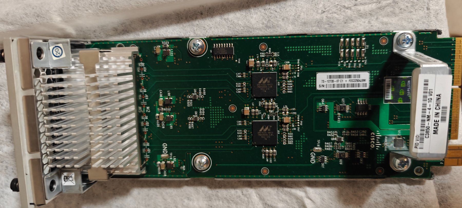 Server: Module extension Cisco C3850 – Usato da Puplinge venduto da samdec74 2
