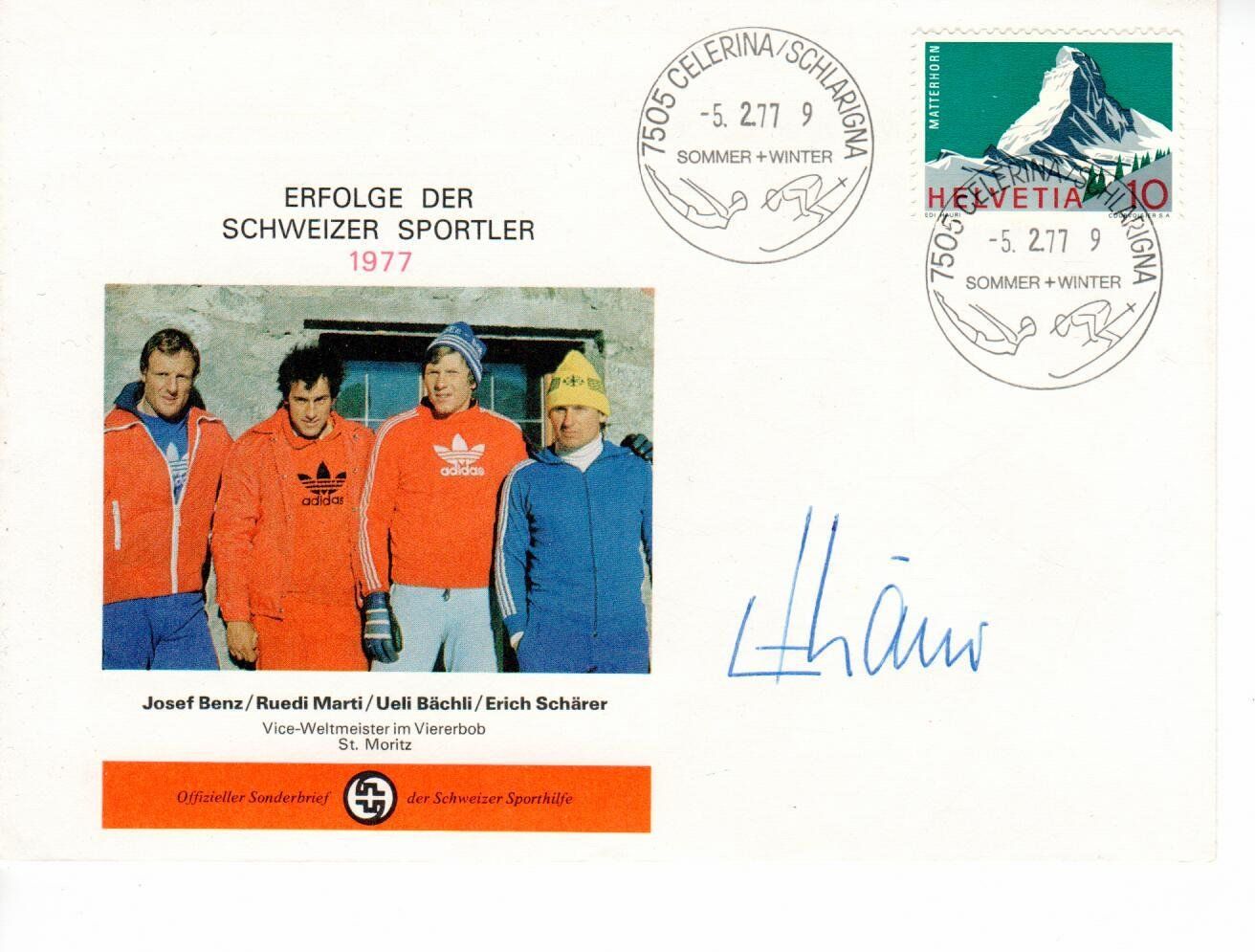 Alle Briefmarken: Brief, Banz Marti Bächli Schärer – Gebraucht aus Wolhusen von Curver9