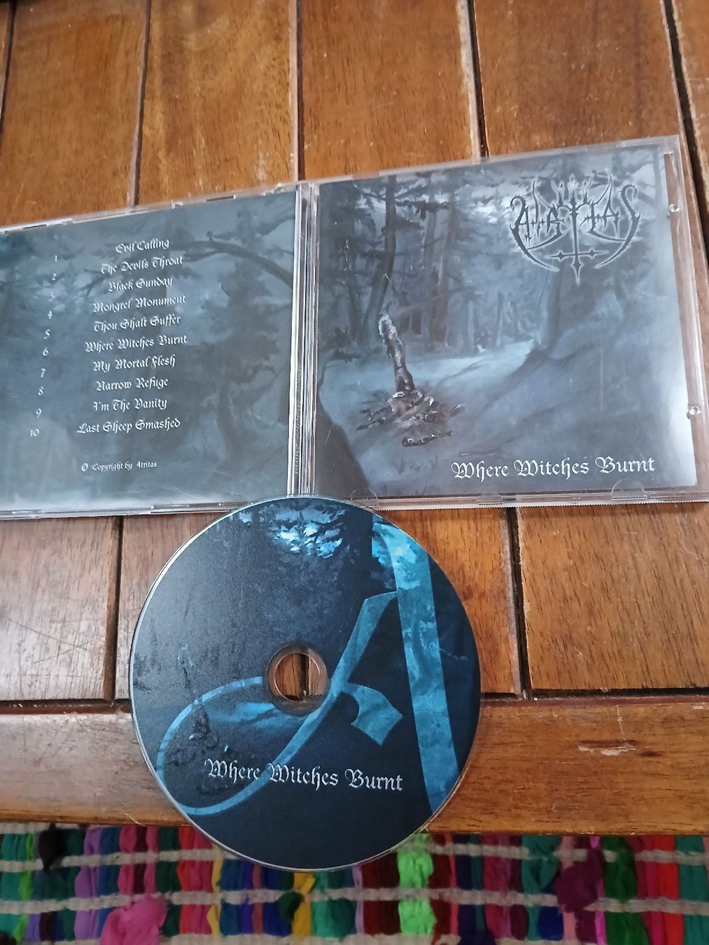 CDs: atritas- where...(self-released) – D'occasion à St-Cergue par VeganWarrior