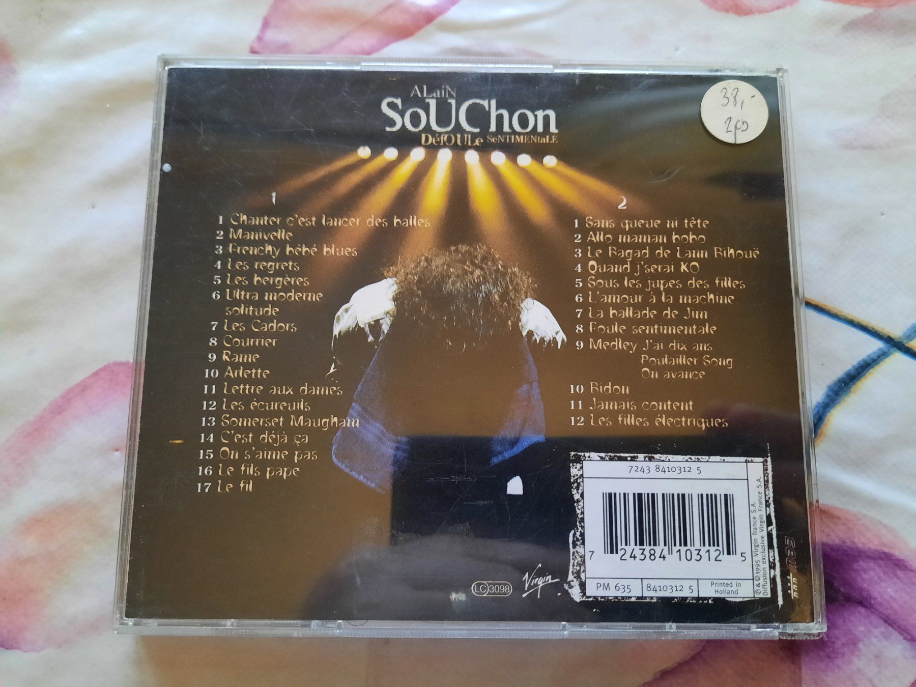 CDs: CD Alain Souchon - Défoule sentimentale – Gebraucht aus Pully von bro_n52j 1