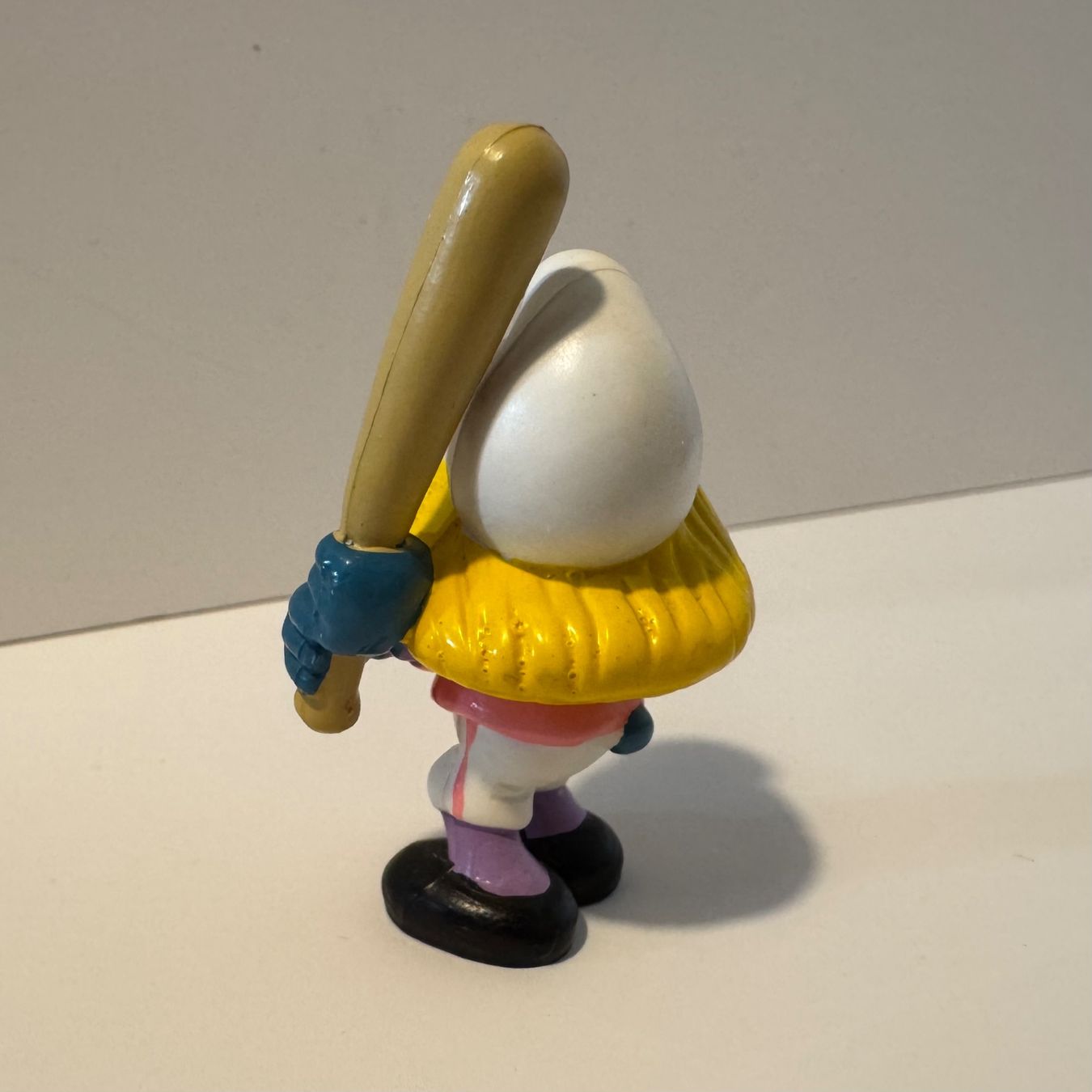 Schleich Statuette: Original Schleich Schlumpf - Baseball Schlumpfine – Usato da Fislisbach venduto da chili2006 2