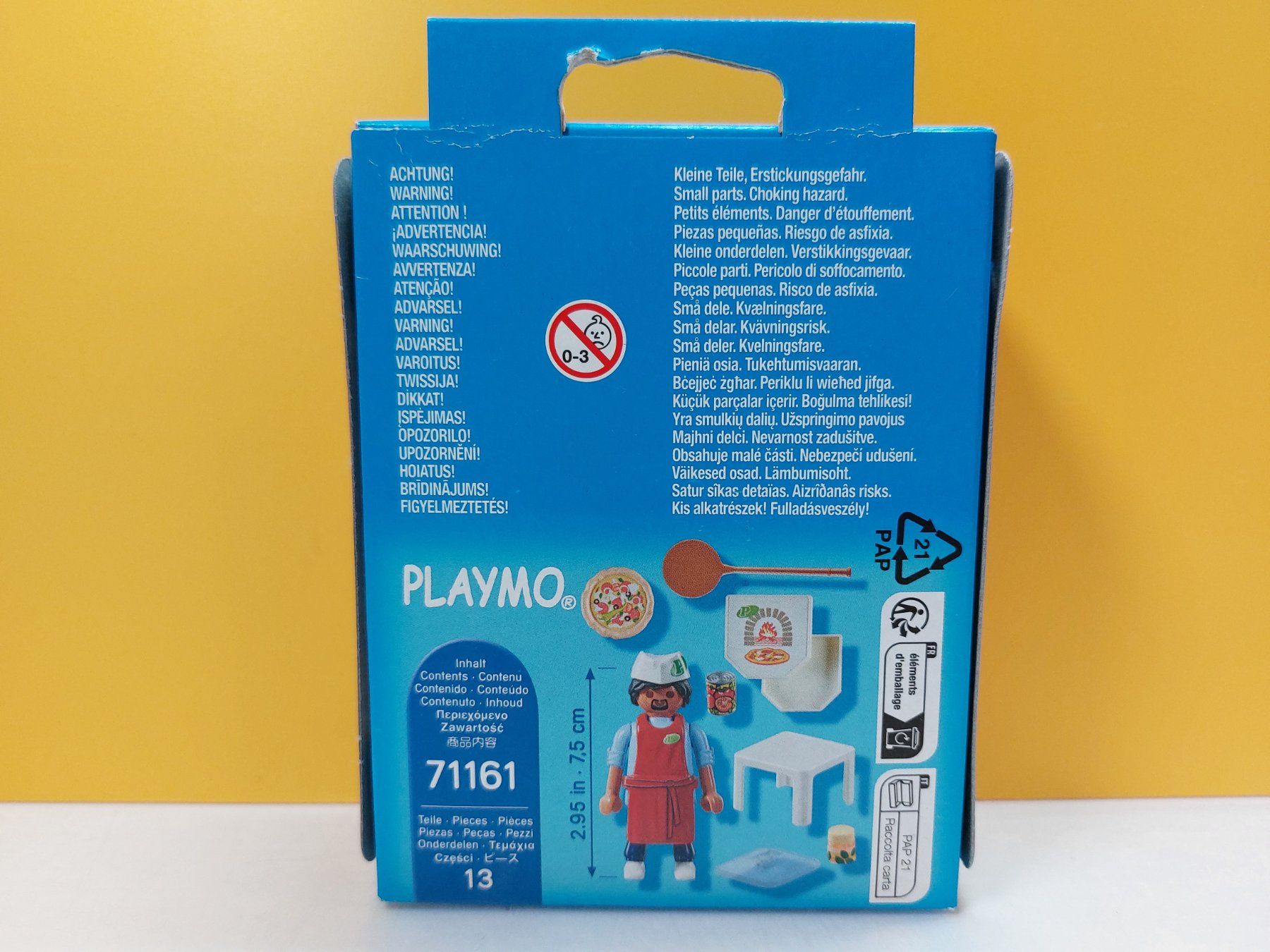 Playmobil Giocattoli: PLAYMOBIL 71161 Pizzabäcker - Pizza NEU – Nuovo e nell'imballaggio originale da St.Gallen venduto da TinasBauundSpiel 1