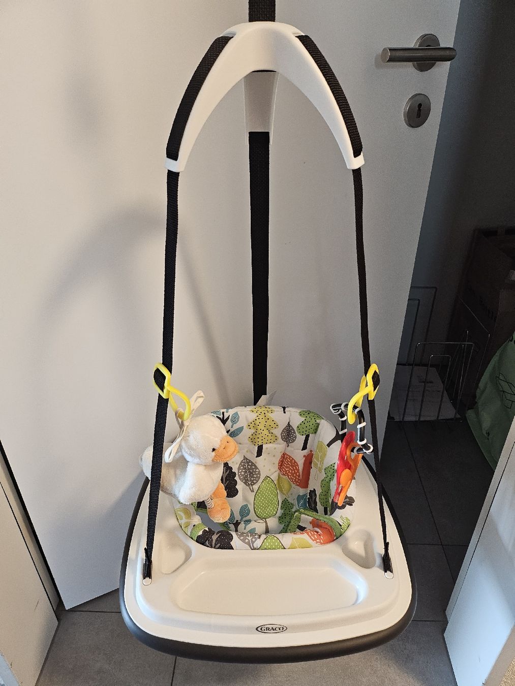 Sdraiette & Sdraiette a dondolo: Graco Bumper Jumper Türhopser – Usato da Baar venduto da Naedels-Kreationen 1
