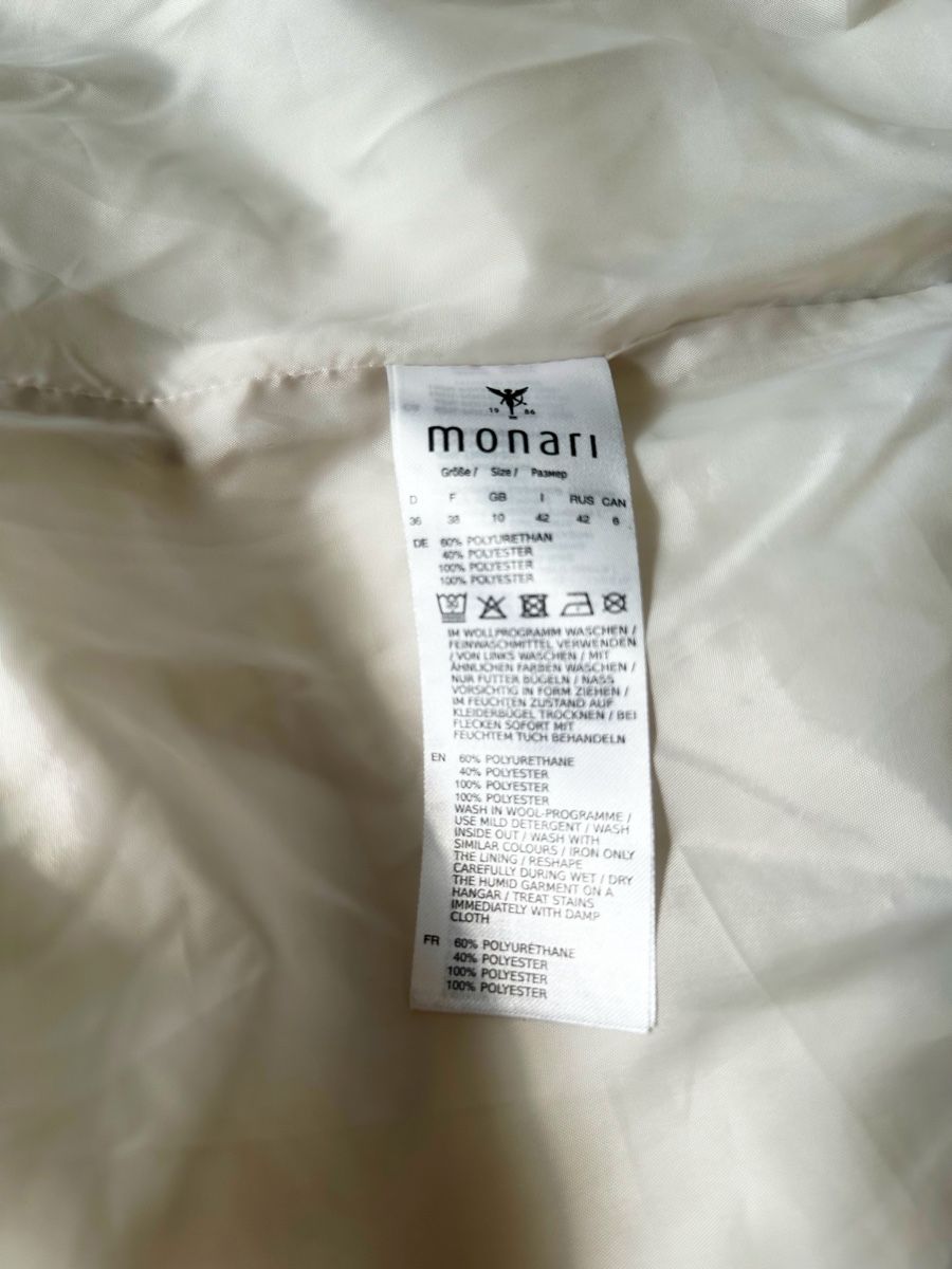 Monari Gilets: Weste Monari beige Grösse 36 – D'occasion à Eglisau par Brewster1 7