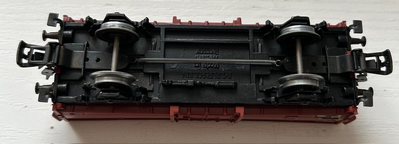 Märklin Modellini di ferrovie: Märklin 4602 - DB-offener Güterwagen – Usato da Bubendorf venduto da torina99 3