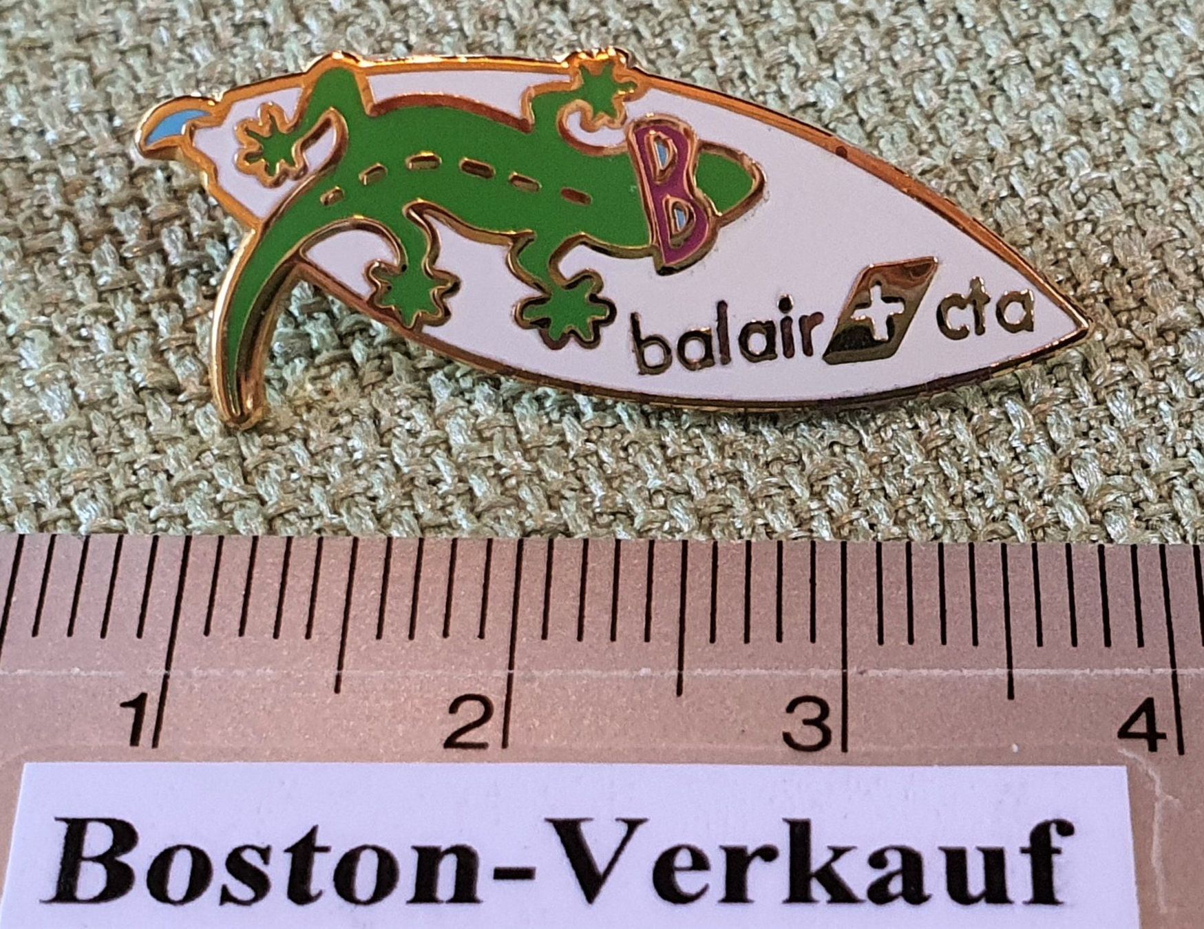 Placchette & Badge: A931 - Pin Balair CTA Schweiz – Usato da Reinach BL venduto da Boston-Verkauf 1