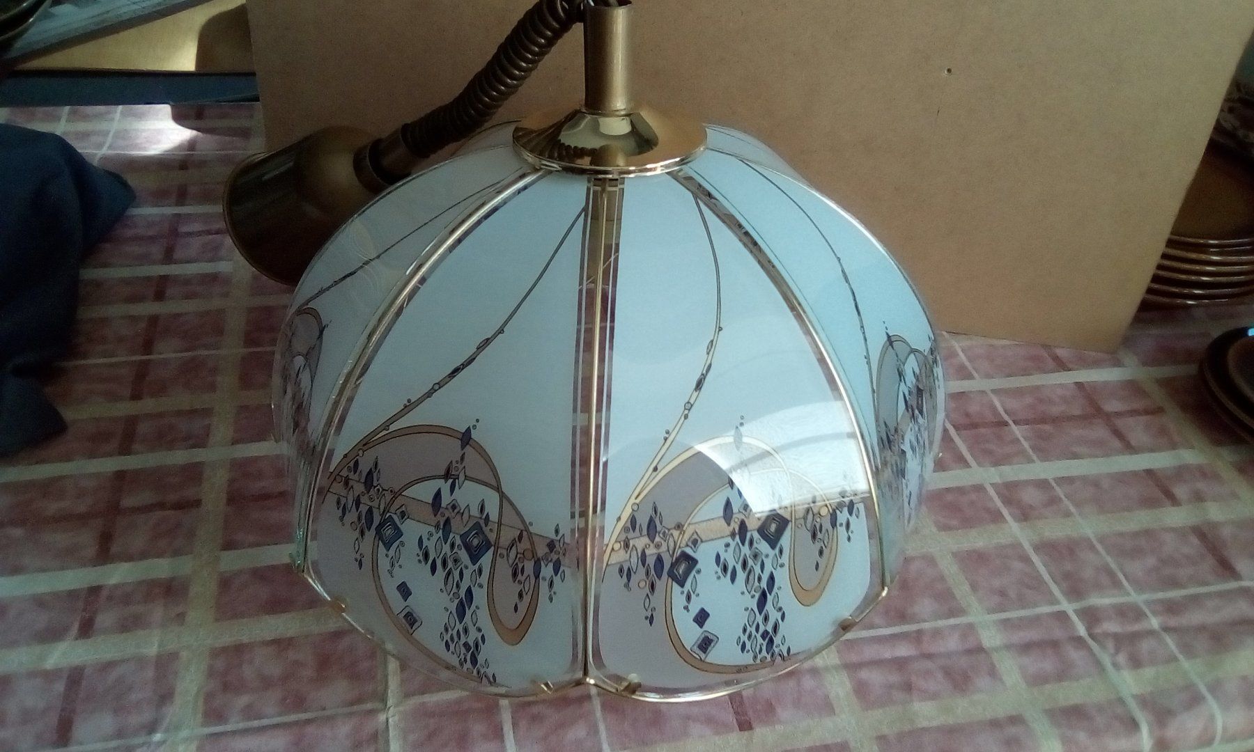 Lampade: Deckenlampe aus Glas, Lampe – Usato da Tägerig venduto da rob_psv5
