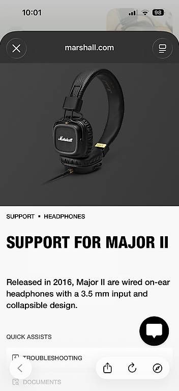 Kopfhörer: Casque Marshall major II – Neu und originalverpackt aus Areuse von Nic_wd9n 4