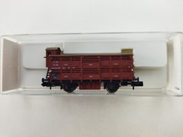 Verschlagwagen/Viehwagen braun der DRG von Fleischmann N