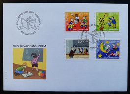 Schweiz FDC Pro Juventute 2004 Kindermarken II