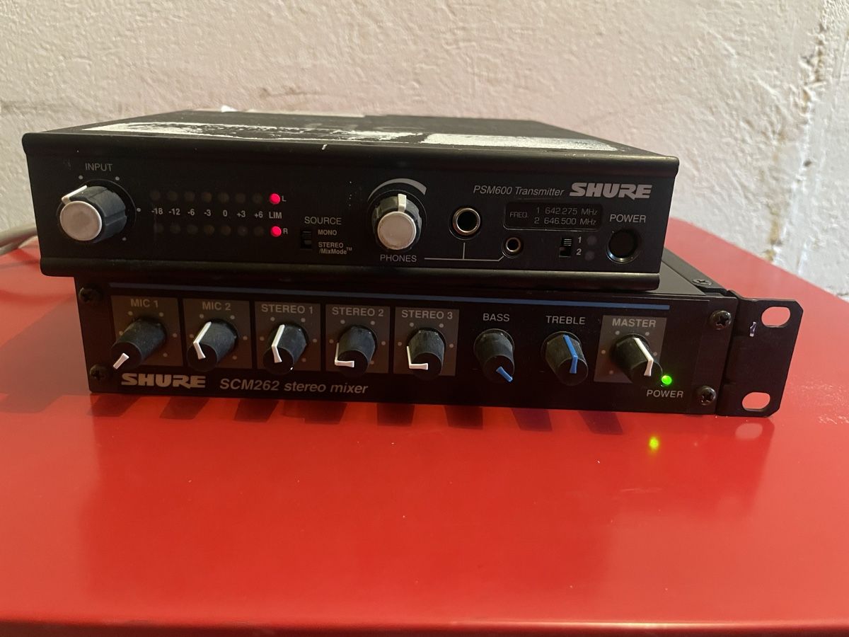 Shure Mikrofone: Shure PSM600 Transmitter & SCM262 Stereo Mixer – Gebraucht aus Zürich von beli_30 1