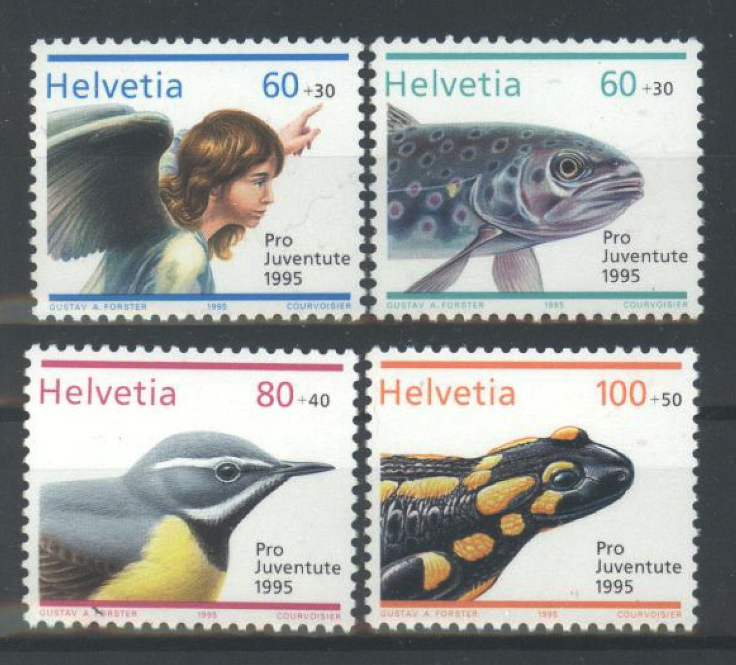 Tous les timbres: 1995, Pro Juventute ** – D'occasion à Willisau par Vollstempel