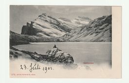 Ansichtskarte Daubensee Wallis Jahrgang 1902