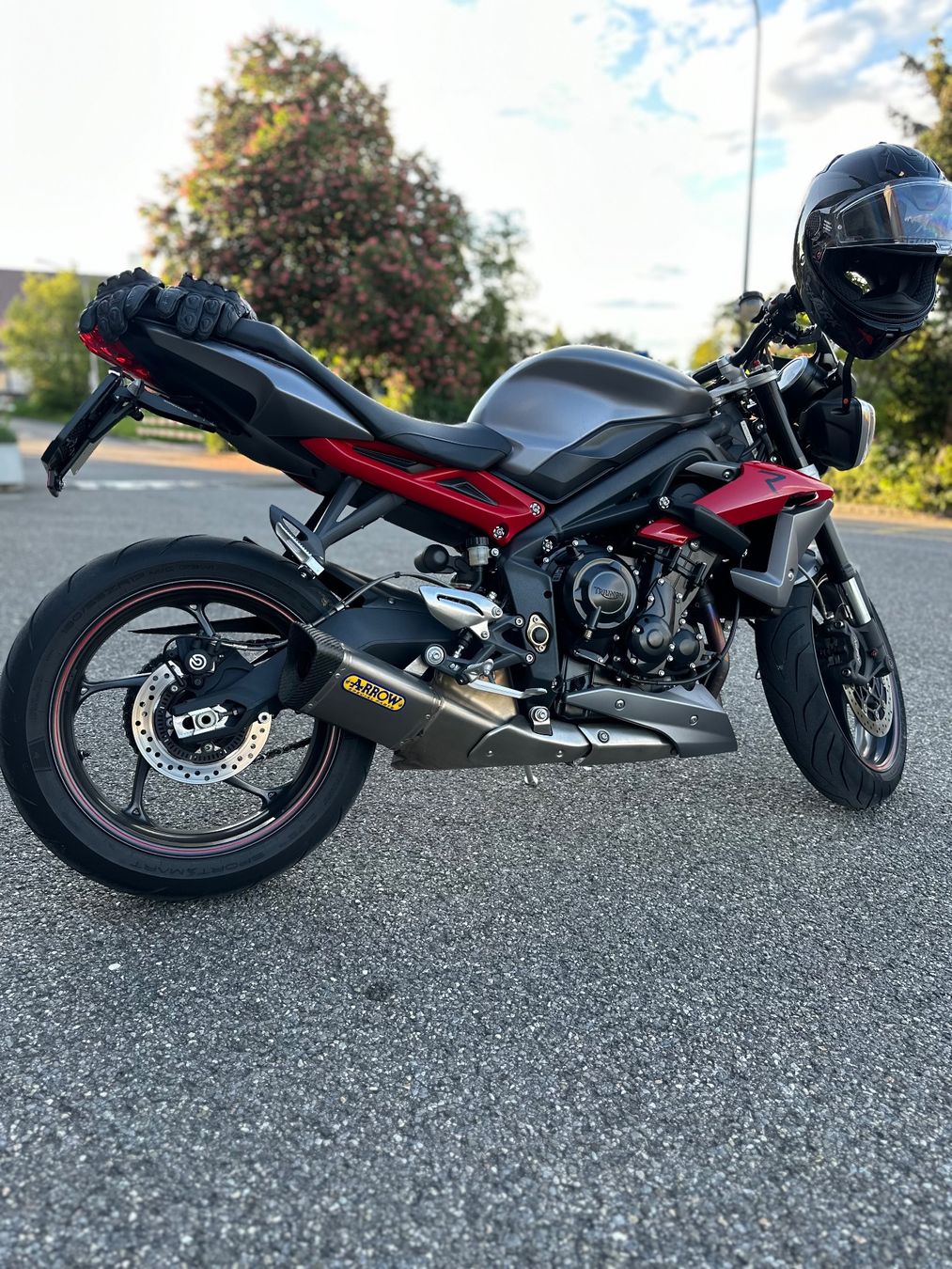 Triumph Route: Triumph street triple R – D'occasion à Ostermundigen par cercel.Ion 5