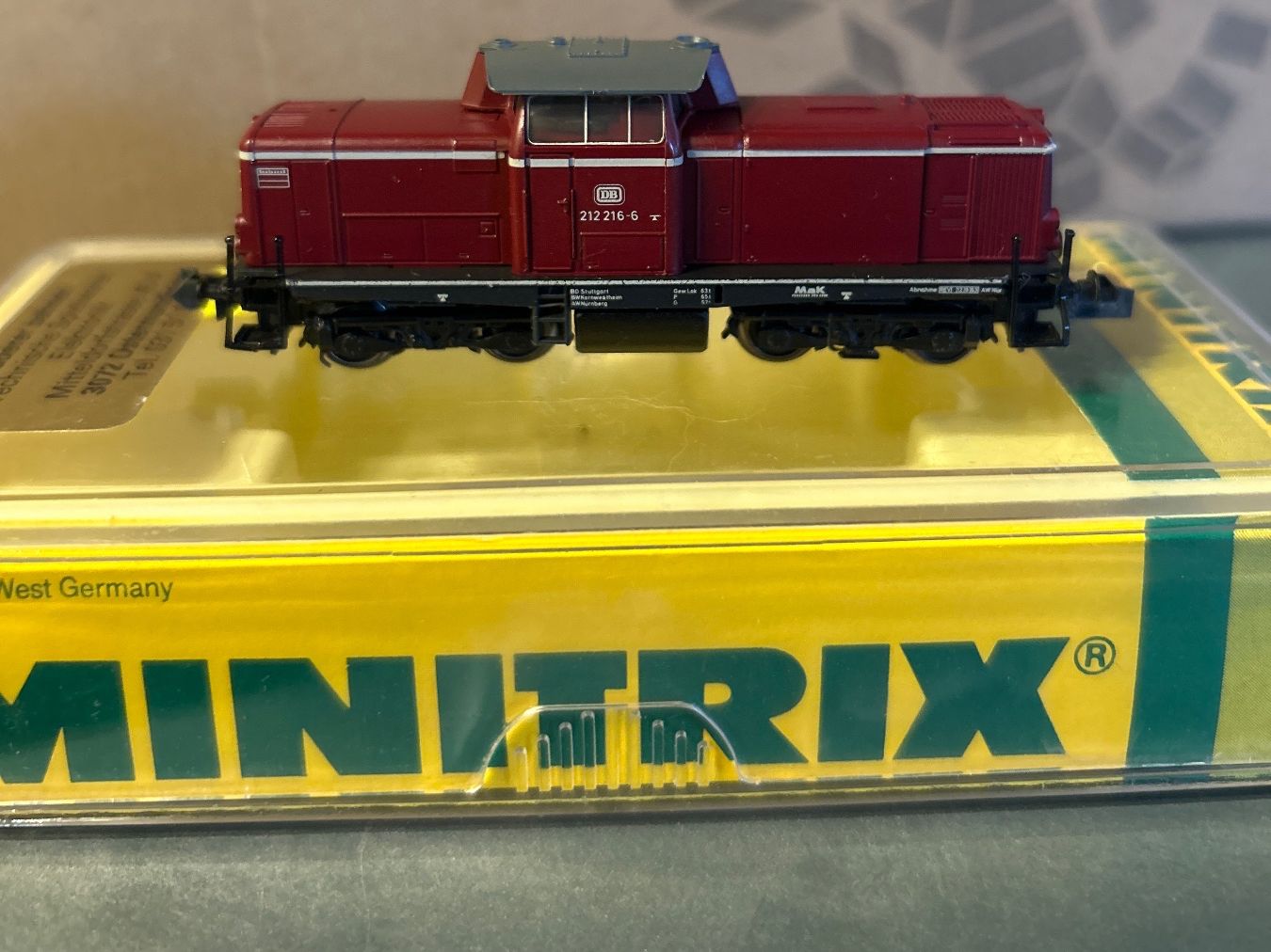 Trix Trains électriques: Minitrix 2048, Diesellok, Spur N analog – D'occasion à Salvenach par Ricardo3280 1