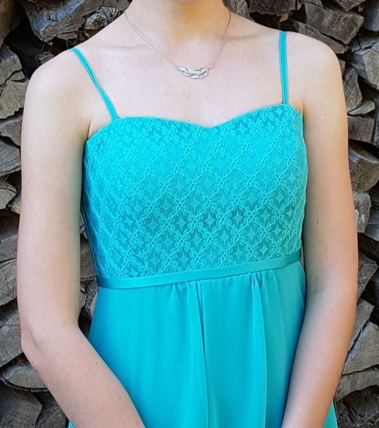 Kleider: Kleid Festkleid Konfirmation Gr. 32 türkis – Gebraucht aus Madiswil von Lentiggine 5