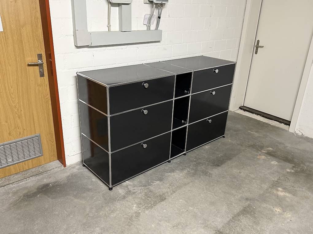 USM Cassettiere: USM Haller Sideboard Schwarz – Usato da Dietikon venduto da Kumar_Occasionen 4