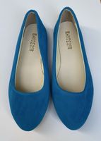 Ballerina Damen Schuhe blau Grösse 37