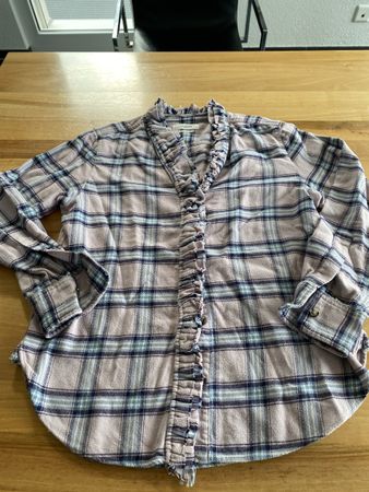 Isabel Marant étoile Flanell-Bluse, Franz. Gr. 40