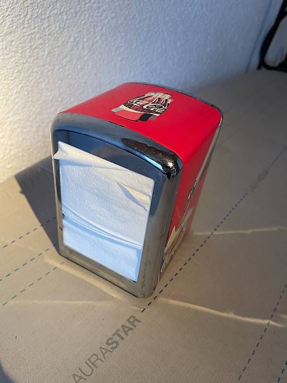 Tovaglioli: Coca-Cola Serviettenspender – Usato da Ettingen venduto da Donald4107 2