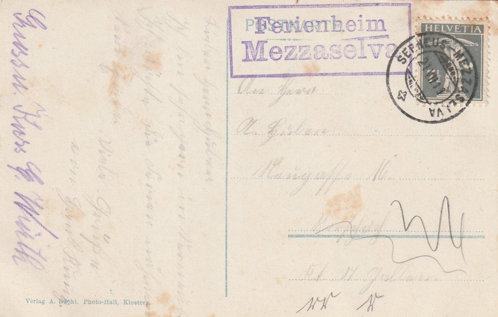 Cartoline postali: Klosters – Usato da Rorschacherberg venduto da fratovi2 1