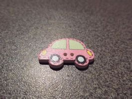 Knopf Auto, rosa