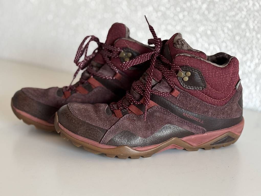 Merrell Scarpe da donna: Wanderschuh Merrell, Dunkelrot, Gr. 37.5 – Usato da Belp venduto da mar_d6w8