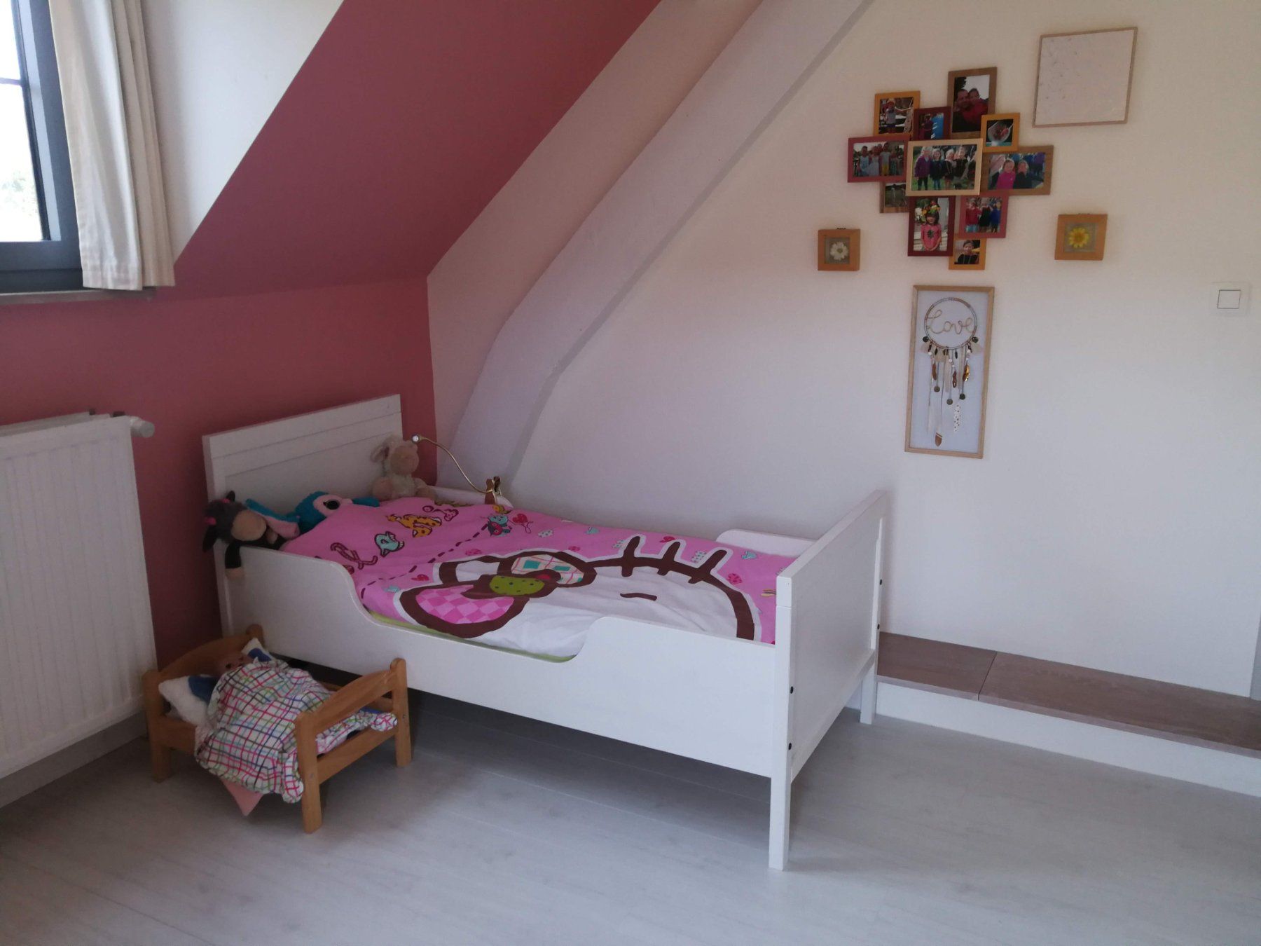 Ikea Letti: Juniorbettgestell mit Rausfallschutz und Lattenrost weiss – Usato da Binningen venduto da FundK