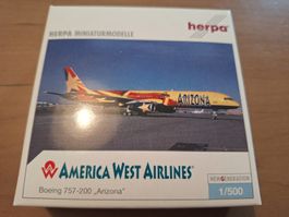 America West Airlines Arizona Boeing 757-200 1:500