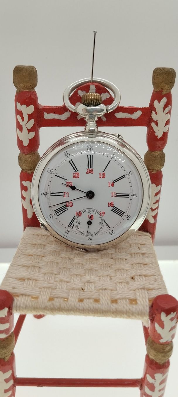 Orologi: Montre de poche ancienne – Usato da La Chaux-de-Fonds venduto da jac_9llg