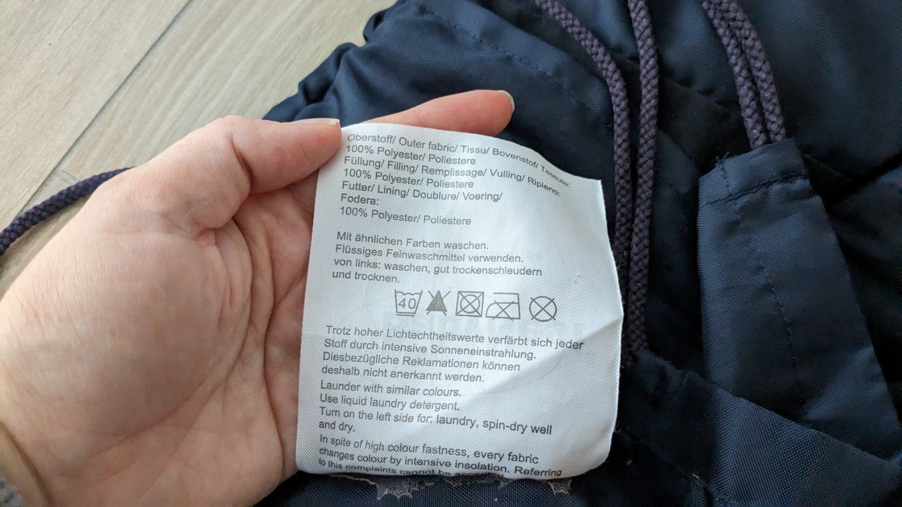 Odenwälder Sacchi a pelo: Odenwälder BabyNest TEDDY Fusssack - 90cm – Usato da Staufen venduto da Fleby84 4