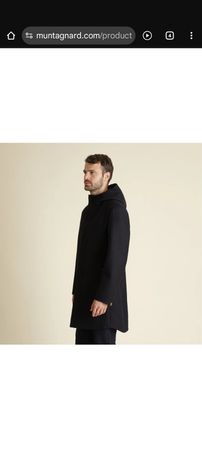 Muntagnard Wollmantel / Color:Black