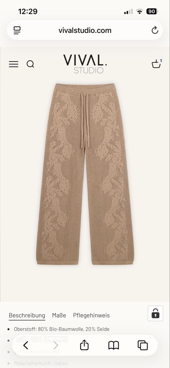 Pantaloni: Vival Studio Hose Clea (Mocca) - Gr. M – Nuovo (secondo la descrizione) da Andwil SG venduto da nin_y2zm