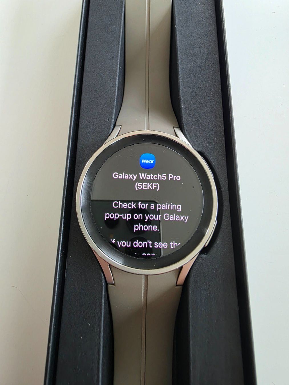 Samsung Smartwatch: Samsung Galaxy Watch5 Pro – Gebraucht aus Landquart von Widi8169