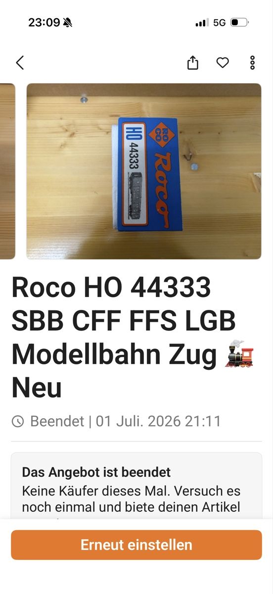 Märklin Modelleisenbahnen: 10 Stück Märklin-SBB-Sammlung  HO – Neu (gemäss Beschreibung) aus Kleinbösingen von Calimeraa 7