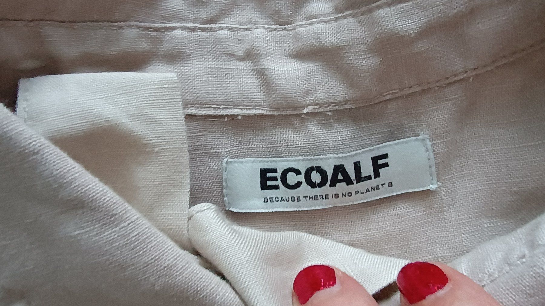 Vestiti: Ecoalf Sommer Kleid Hemdkleid Beige Gr. M – Usato da Zürich venduto da jona8859 1