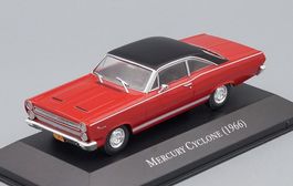 Mercury Cyclone Coupé 1966-1967 rot / schwarz           1:43