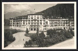 St. Moritz-Bad, Hotel Stahlbad mit Stras
