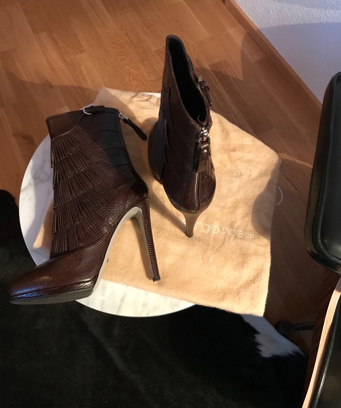 Sergio Rossi Scarpe da donna: Sergio Rossi Stiefelette – Nuovo (secondo la descrizione) da Uster venduto da Charis5 5