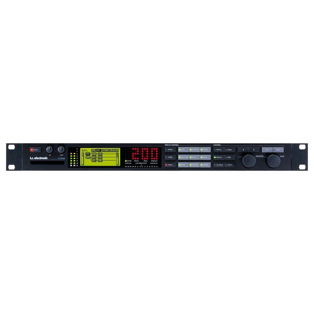 Strumenti musicali: TC Electronic G-Force Multieffekt Rack-Prozessor – Usato da Stein AR venduto da Rialo