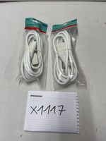 2x Steffen  3m Verlängerungskabel, weiss (X1117)