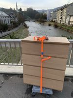 Ikea MALM Kommode mit 4 Schubladen, Eichenfurnier