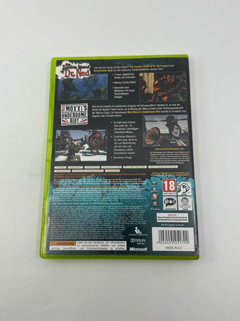Giochi: Borderlands Add-On Doppelpack (XBOX 360) – Usato da Herisau venduto da Seyashop1 2